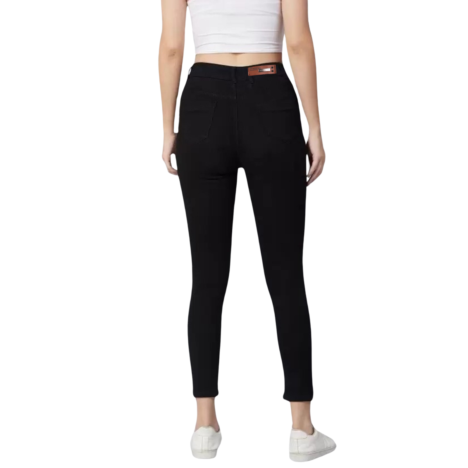 Stylones High Rise Slim Jeans - alternate view