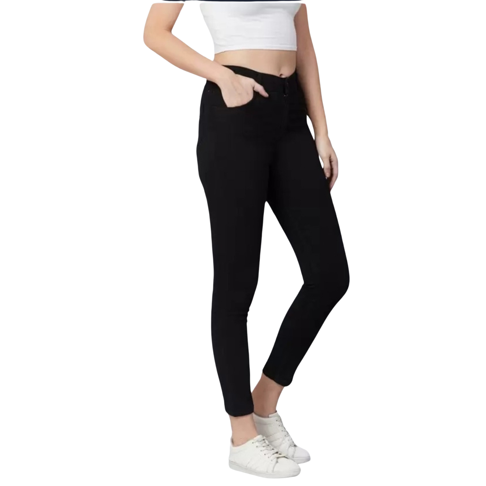 Stylones High Rise Slim Jeans