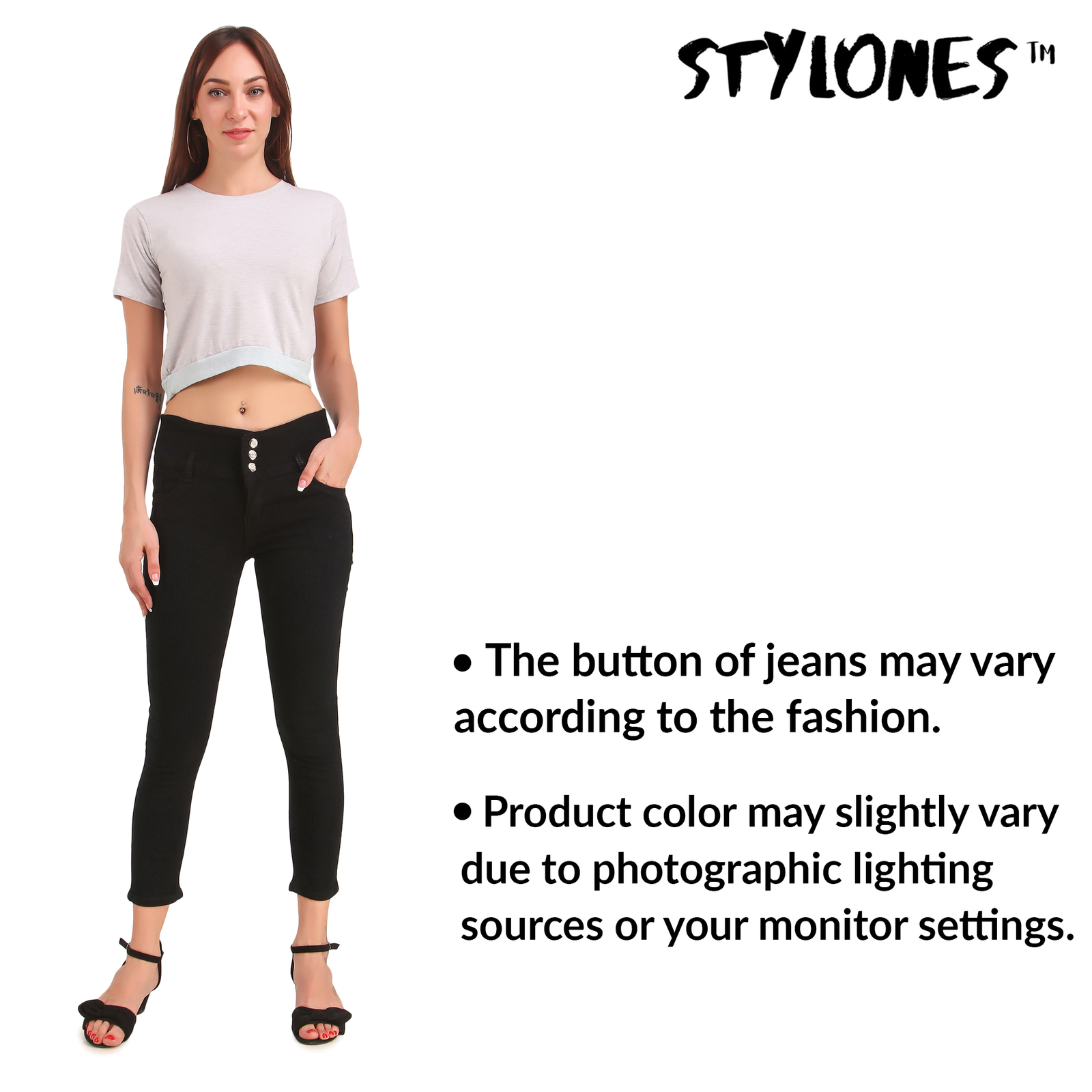 Stylones Triple-Hold High Waist Jeans