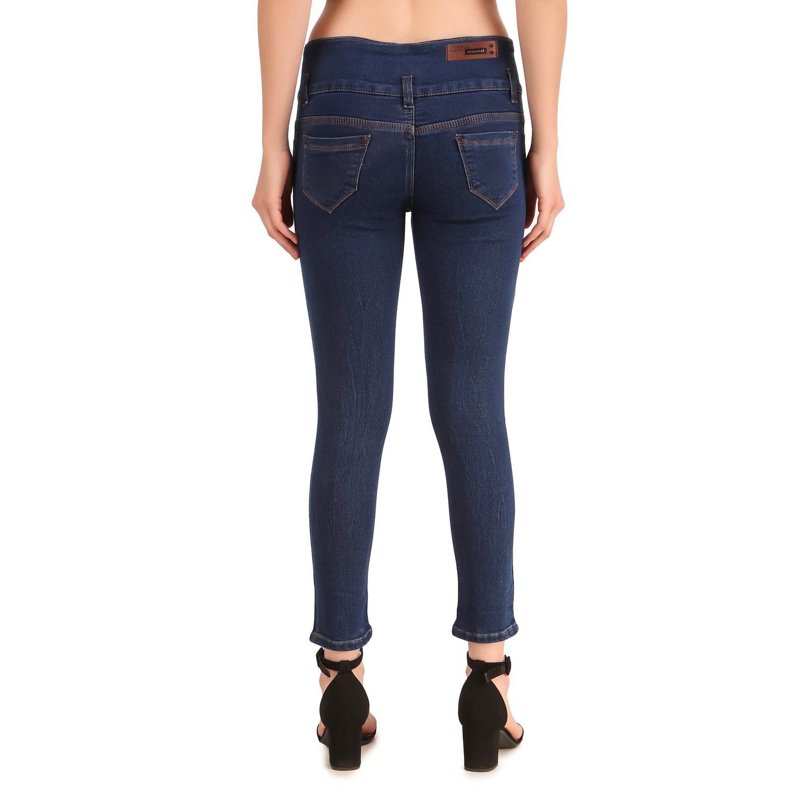 STYLONES Women's High Rise Slim Leg Jeans