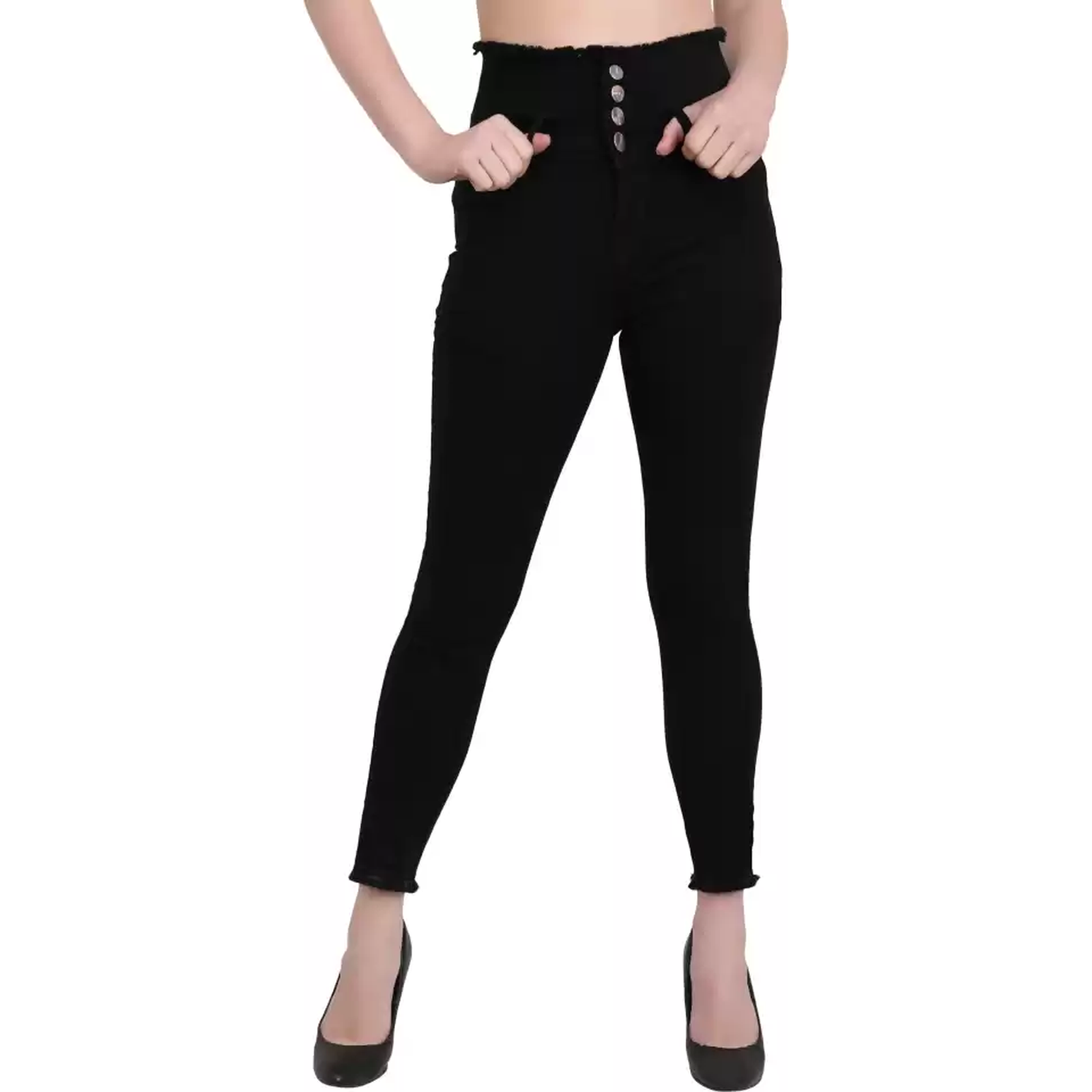 STYLONES Women's High Rise Ankle Jeans