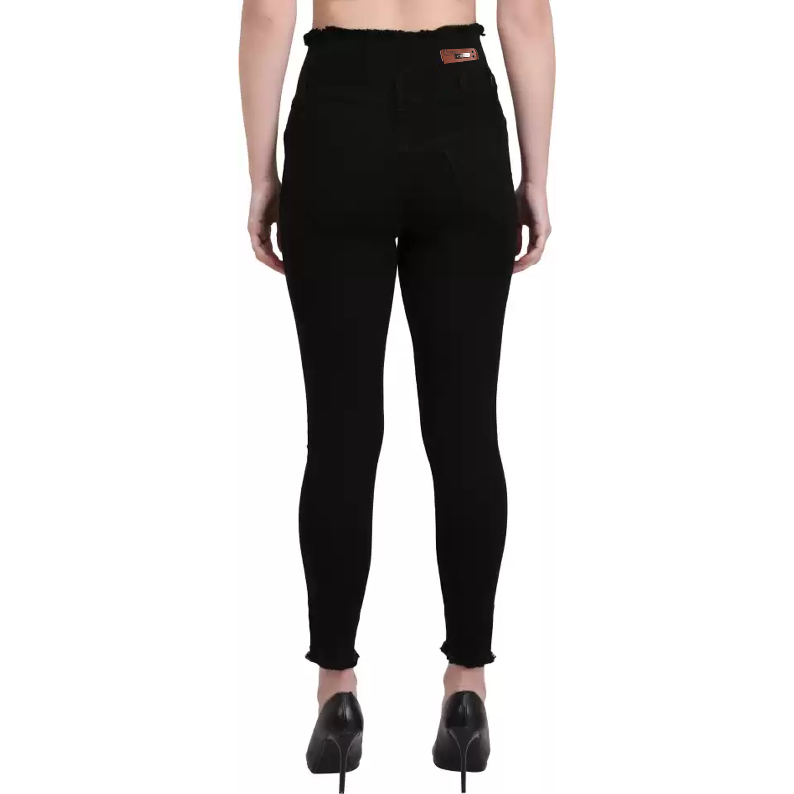 STYLONES Women's High Rise Ankle Jeans - alternate view