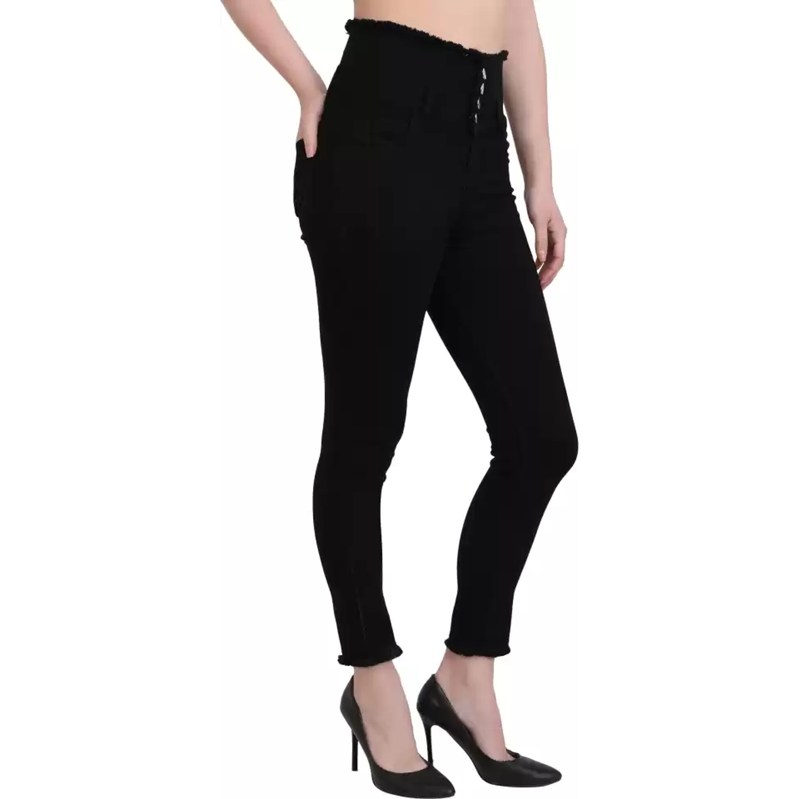 STYLONES Women's High Rise Ankle Jeans