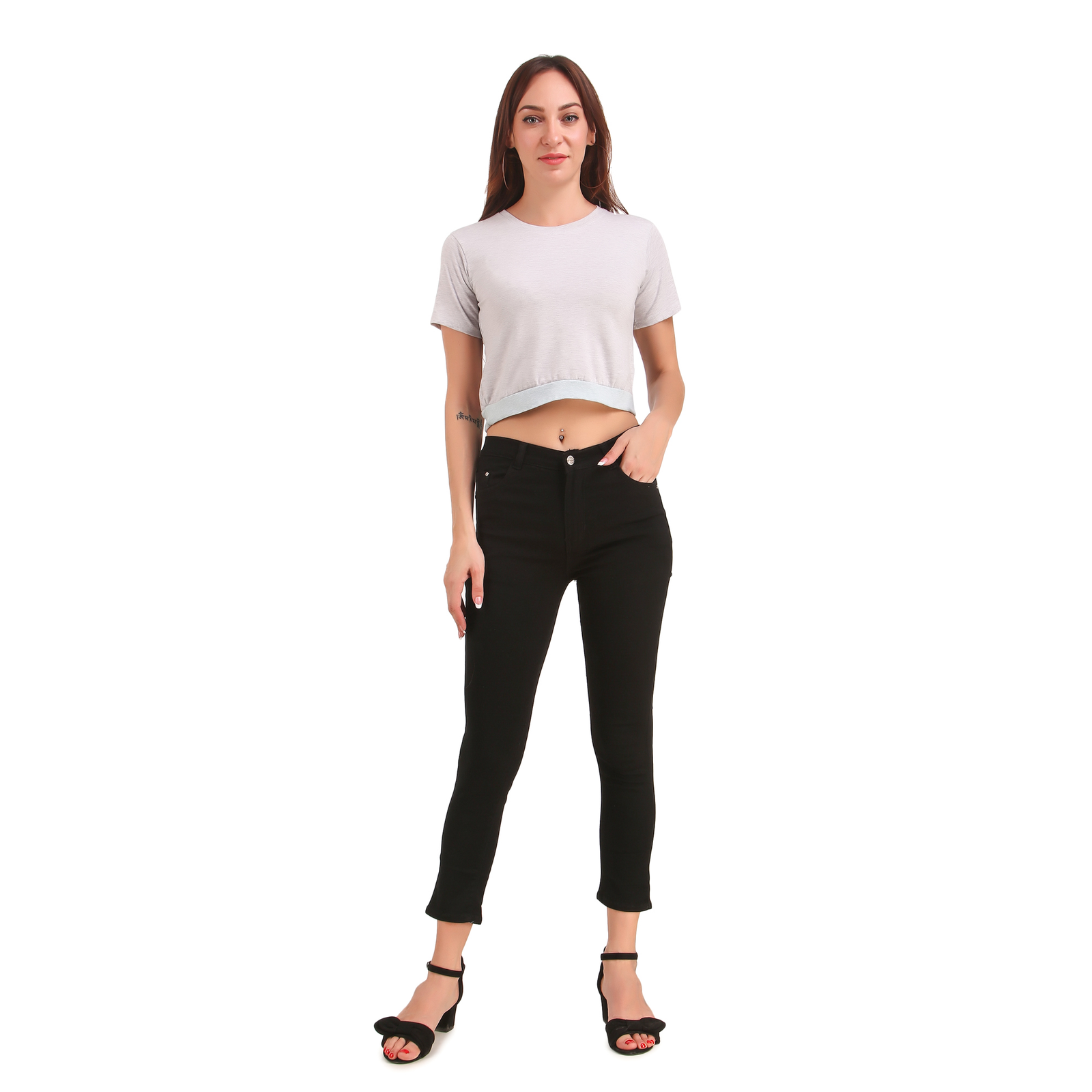Mid-Rise Jeans