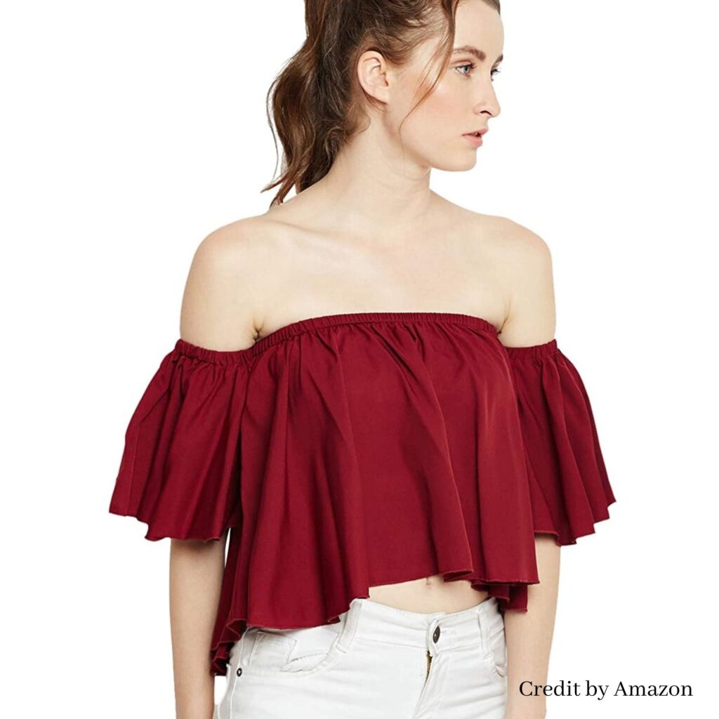 off shoulder top