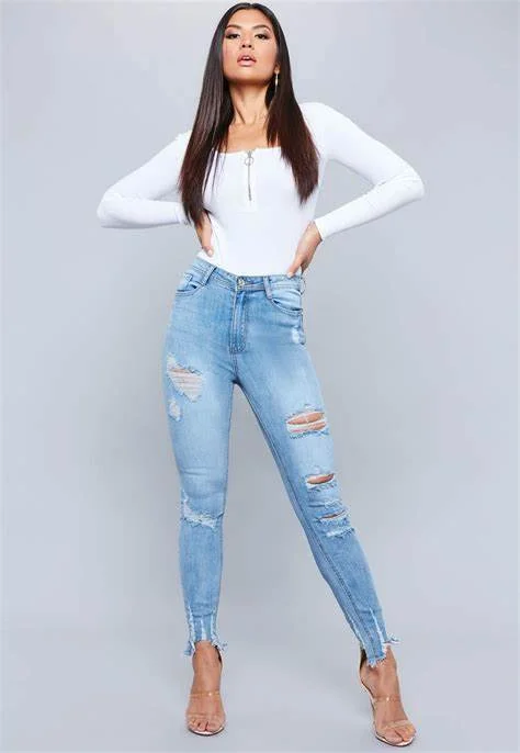 Best jeans to wear crop tops